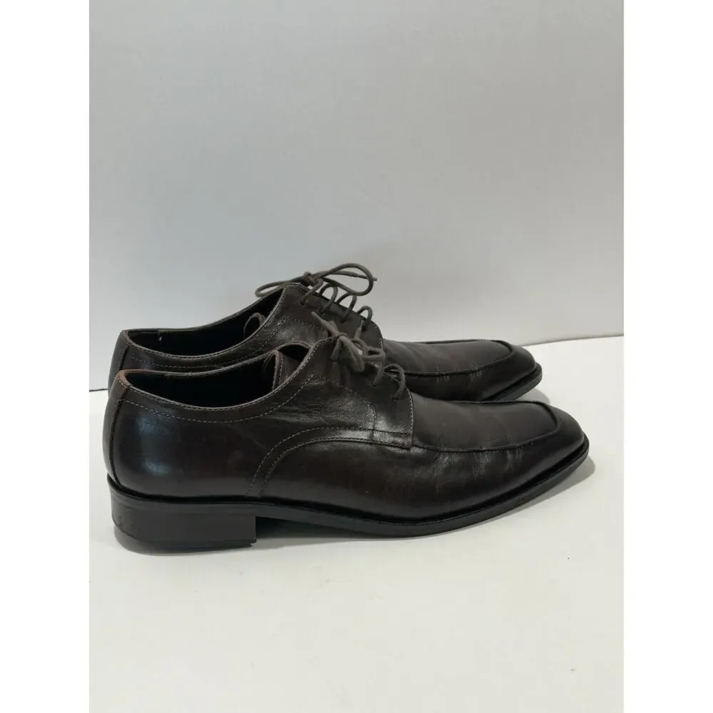 Too Boot New York Adam Derrick Brown Oxford Laces Sz 8 Dress Shoes Made in Italy